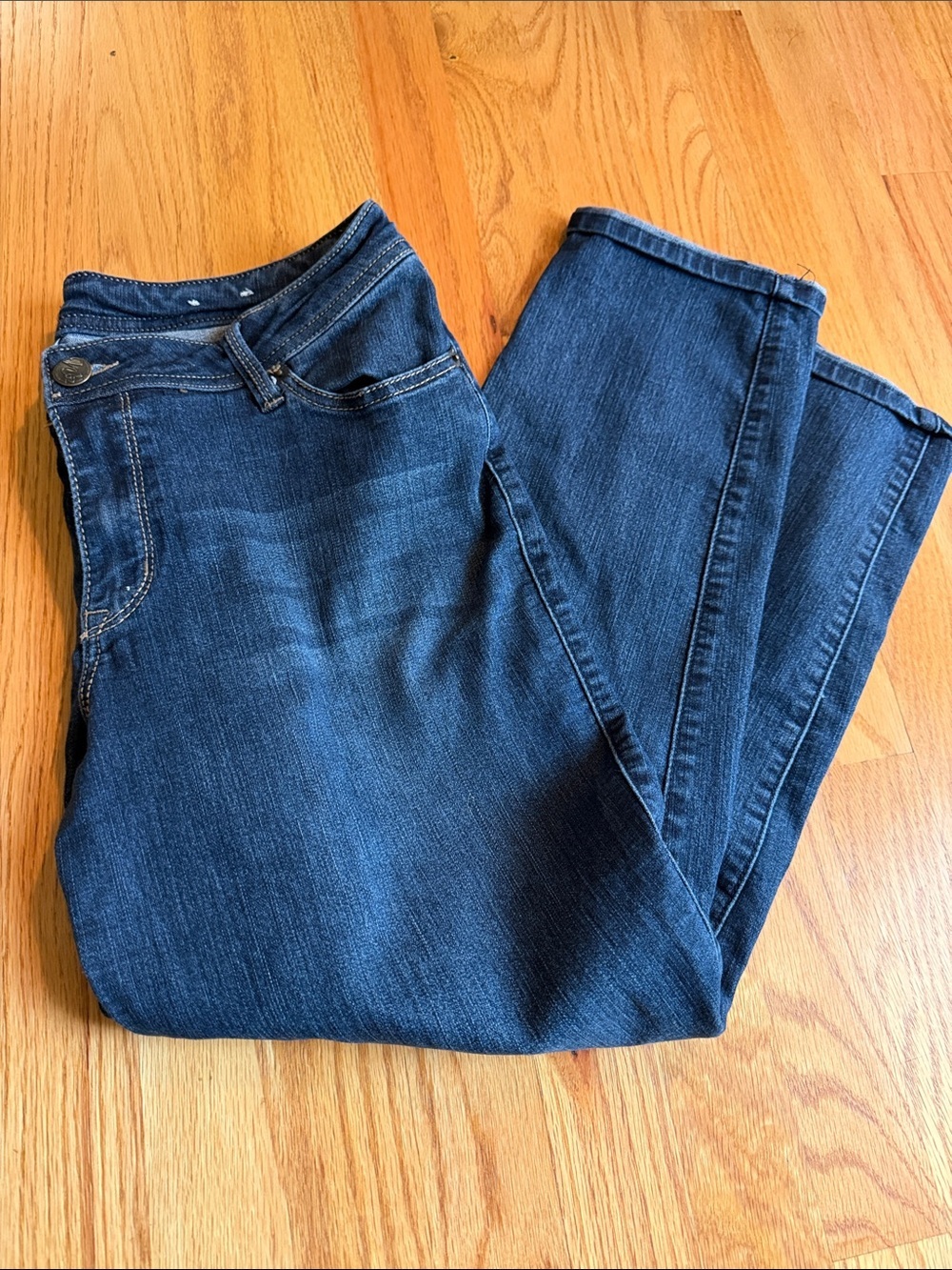 Westport Women's Straight Leg Jeans in Dark Blue